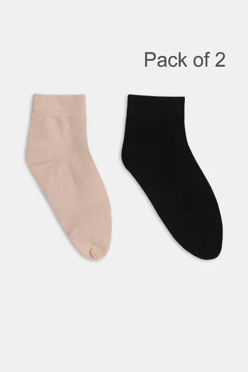 Buy Zivame Toe Seperator Socks (Pack of 2) - Multicolor
